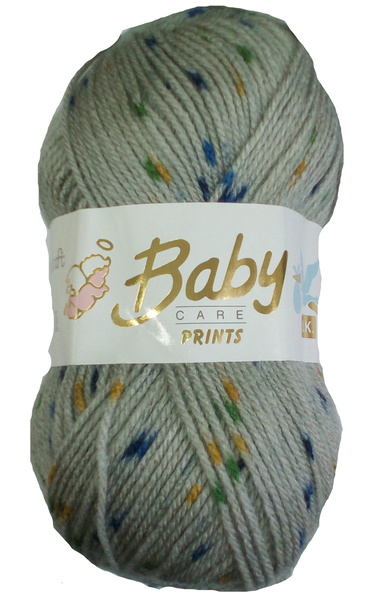Baby Care Prints DK 10 x 100g Balls Col 654